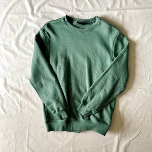 H&M Green Crewneck Men's Small